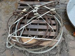 PALLETS OF MISC PICKING CABLES SUPPORT EQUIPMENT