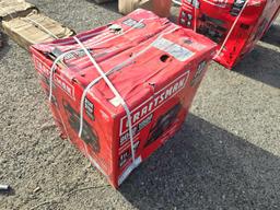 NEW CRAFTSMAN 8,000 WATT ELEC START GENERATOR NEW SUPPORT EQUIPMENT