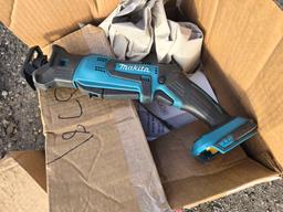 NEW MAKITA 18 V COMPACT RECIP SAW - XRJ01Z- 1 YR FACTORY WARRANTY -RECON NEW SUPPORT EQUIPMENT