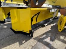 SNOW WOLF QUATTRO QP-138 FLEX FRAME PLOW SNOW EQUIPMENT like new.