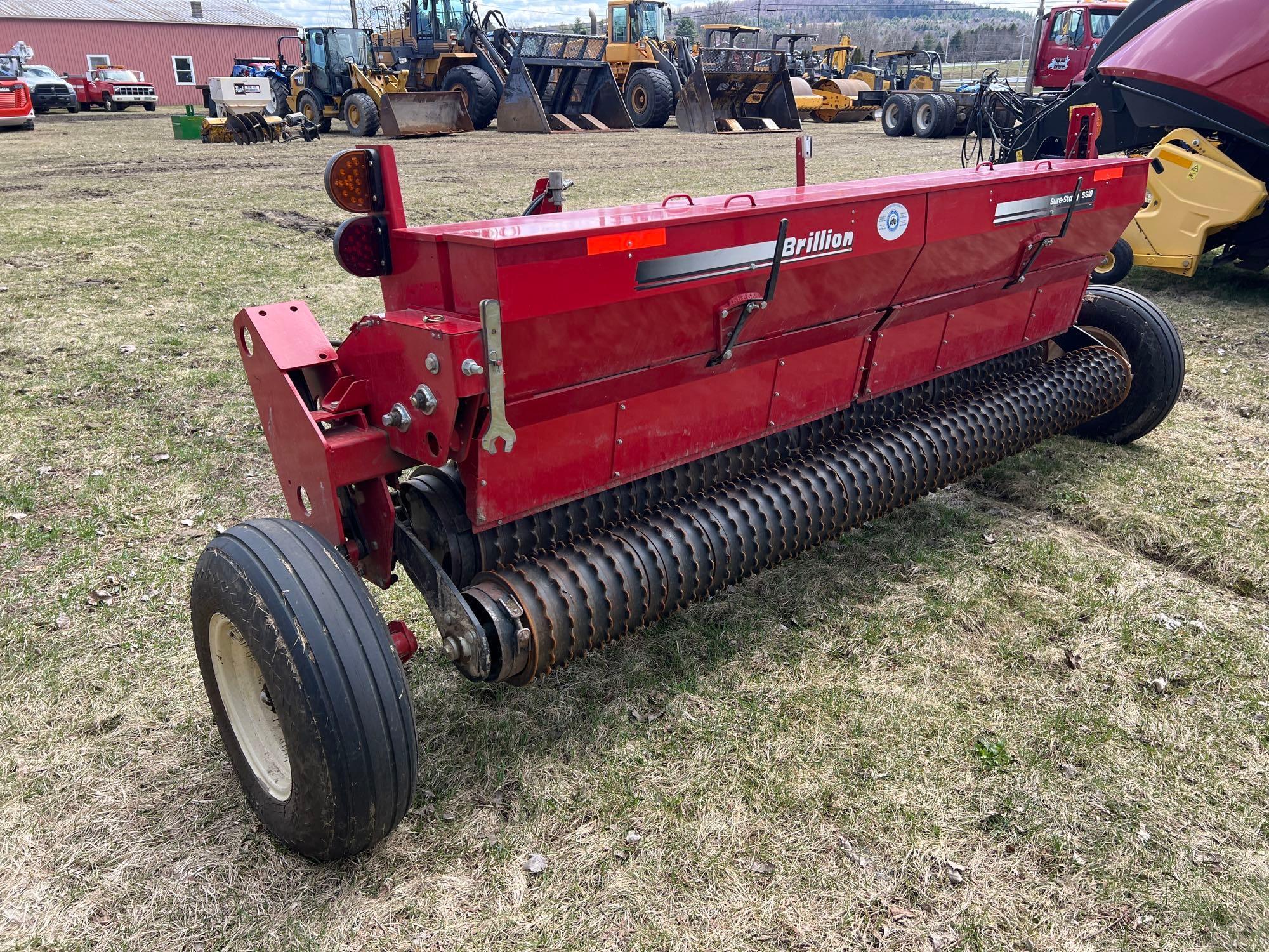 BRILLION SSB10 10FT. SEEDER PLANTING EQUIPMENT SN:ASC1602051