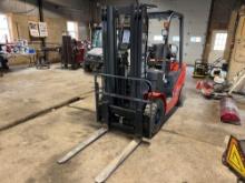 NEW HELI CPYD25 FORKLIFT B7080 powered by LP engine, equipped with OROPS, 5,000lb lift capacity,