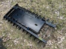 NEW ROOT RAKE SKID STEER ATTACHMENT