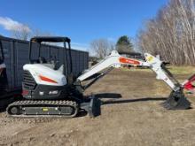 2023 BOBCAT E35 HYDRAULIC EXCAVATOR... SN; B57914772 powered by diesel engine, equipped with OROPS,