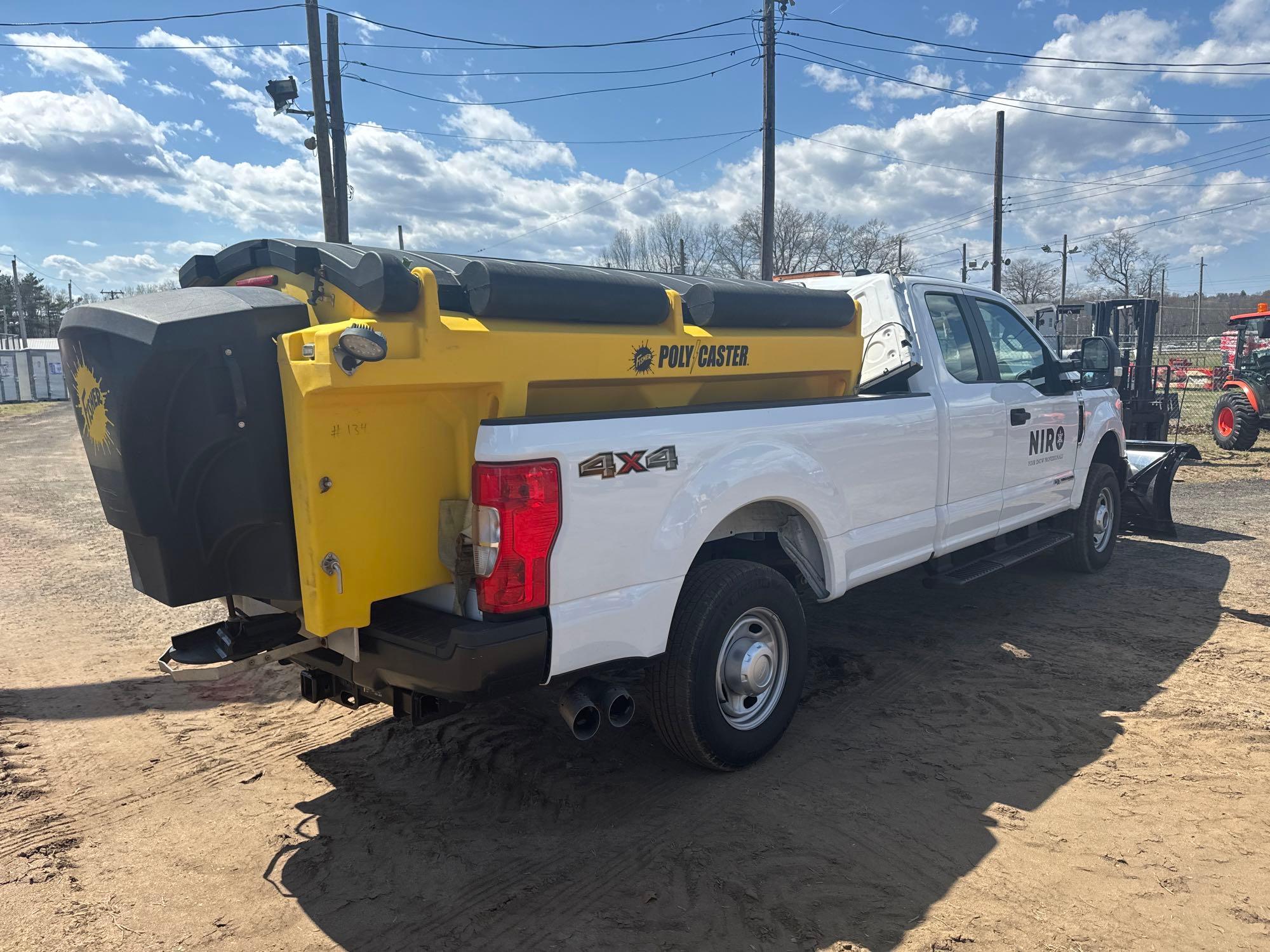 2022 FORD F350XL PICKUP TRUCK VN:F50185 4x4, powered by 6.7 liter Power Stroke turbo diesel engine,