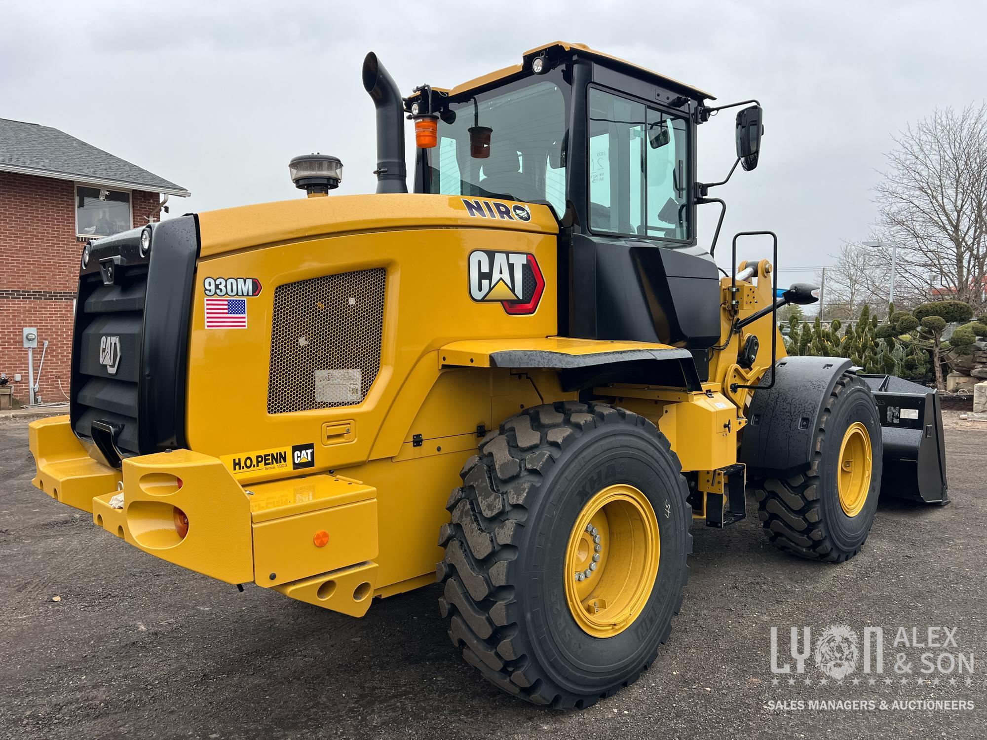 2023 CAT 930M RUBBER TIRED LOADER SN-03263......powered by Cat C7.1 diesel engine, equipped with ERO