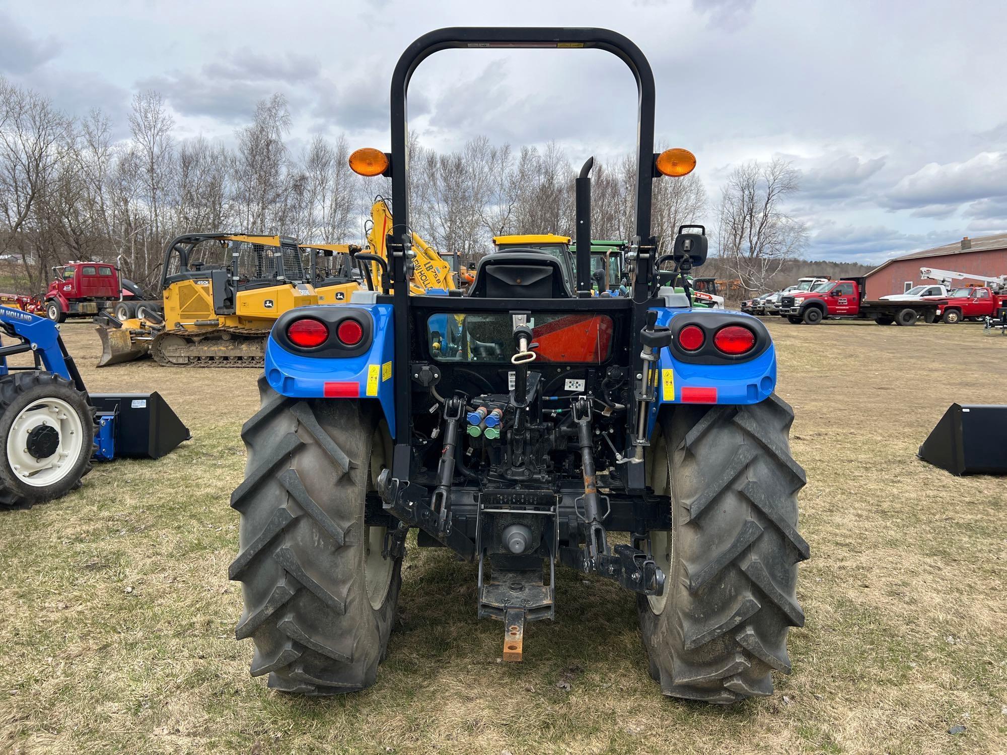 NEW NEW HOLLAND WORKMASTER 75 TRACTOR LOADER 4x4, powered by diesel engine, 75hp, equipped with