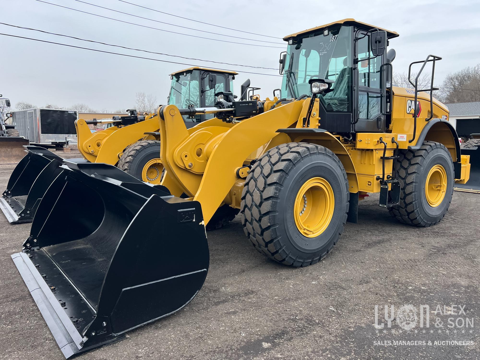 2023 CAT 950GC RUBBER TIRED LOADER... SN-06434 powered by Cat C7.1 diesel engine, 225hp, equipped wi