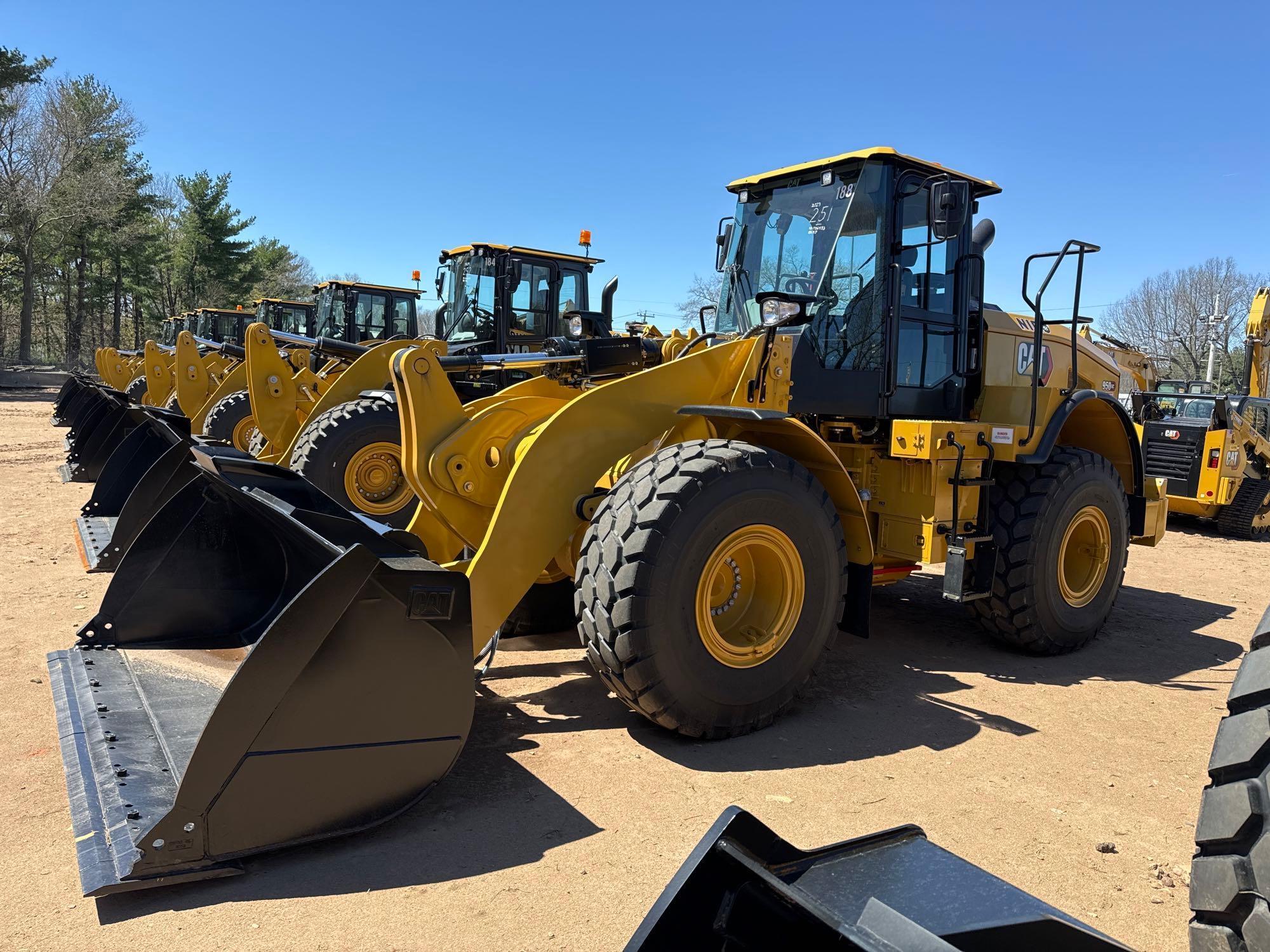 2023 CAT 950GC RUBBER TIRED LOADER... SN-06433 powered by Cat C7.1 diesel engine, 225hp, equipped wi