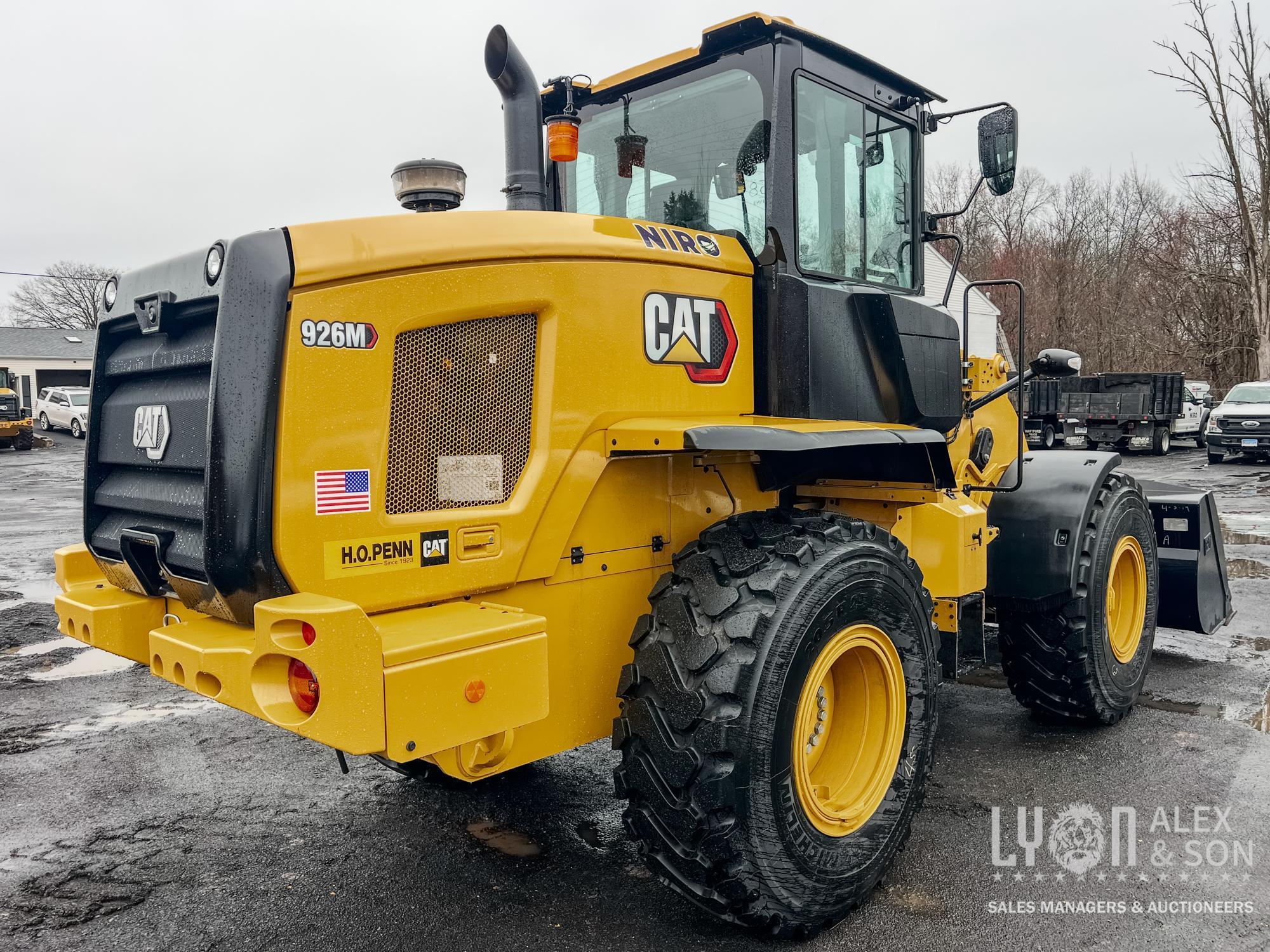 2023 CAT 926M RUBBER TIRED LOADER... SN-03443 powered by C7.1 ACERT diesel engine, 153hp, equipped