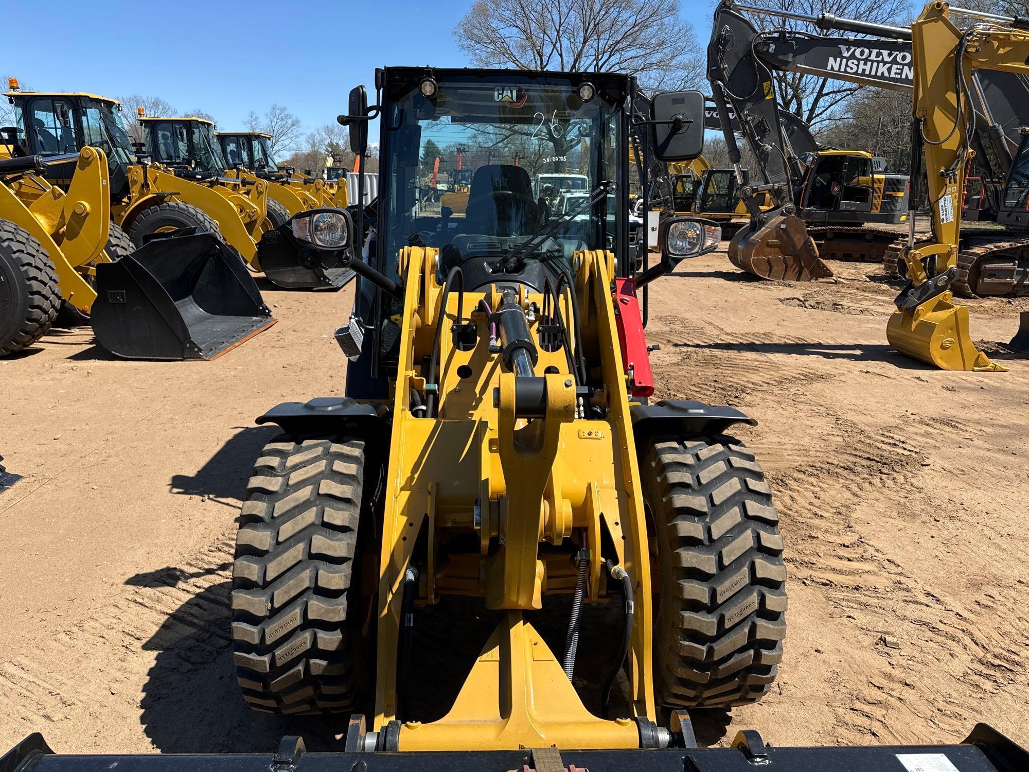 NEW UNUSED 2023 CAT 906 RUBBER TIRED LOADER SN-600705 powered by Cat C2.8 diesel engine, equipped