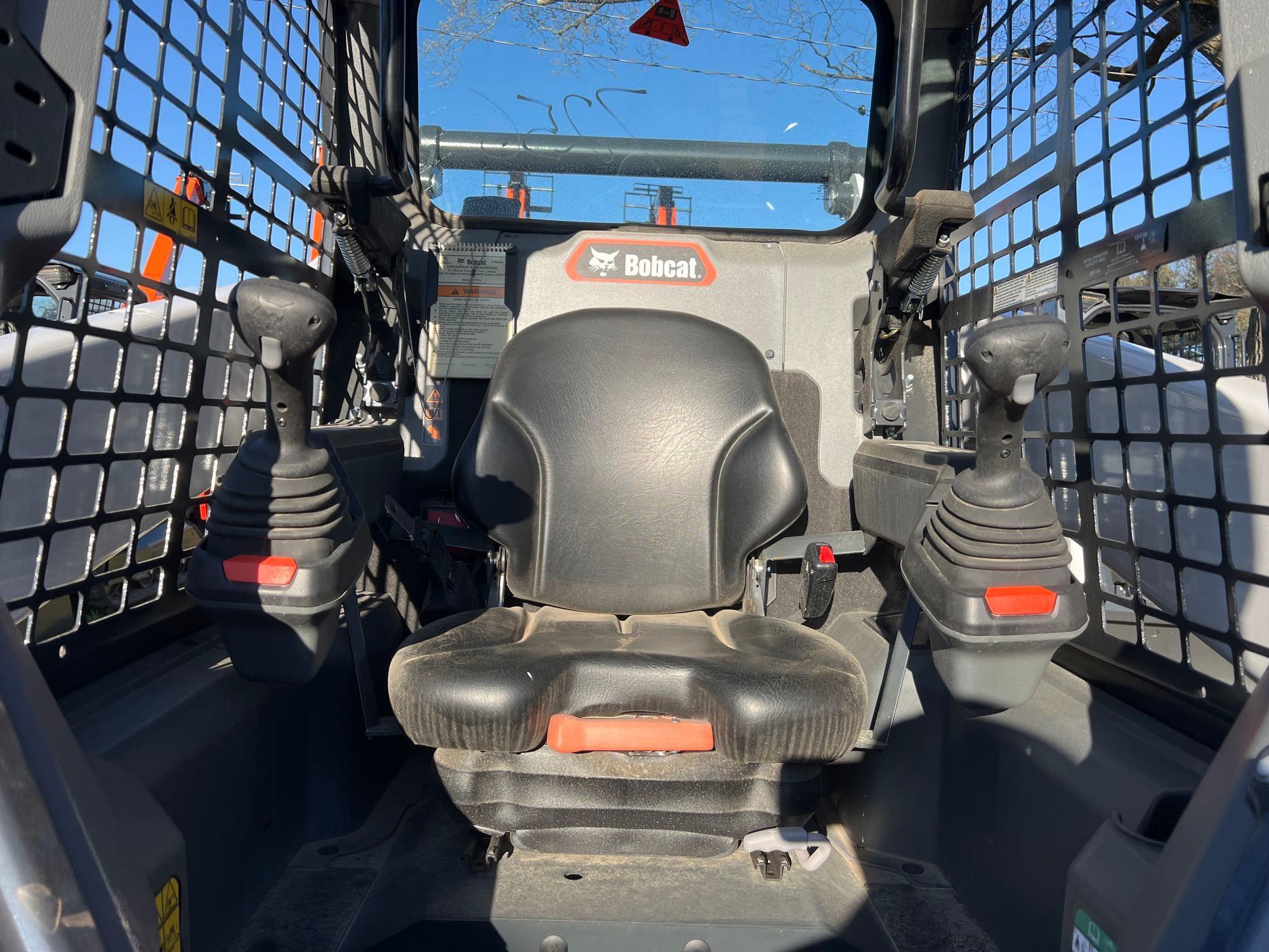 2023 BOBCAT T76 RUBBER TRACKED SKID STEER... SN-7256 powered by diesel engine, equipped with rollcag