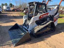 2023 BOBCAT T76 RUBBER TRACKED SKID STEER... SN-7256 powered by diesel engine, equipped with rollcag