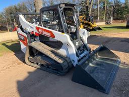 2023 BOBCAT T76 RUBBER TRACKED SKID STEER... SN-7256 powered by diesel engine, equipped with rollcag