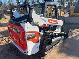 2023 BOBCAT T64 RUBBER TRACKED SKID STEER... SN-19486 powered by diesel engine, equipped with
