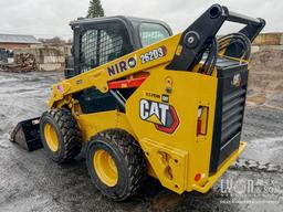 2023 CAT 262D3 SKID STEER... SN-1501... powered by Cat C3.3B diesel engine, 74hp, equipped with EROP