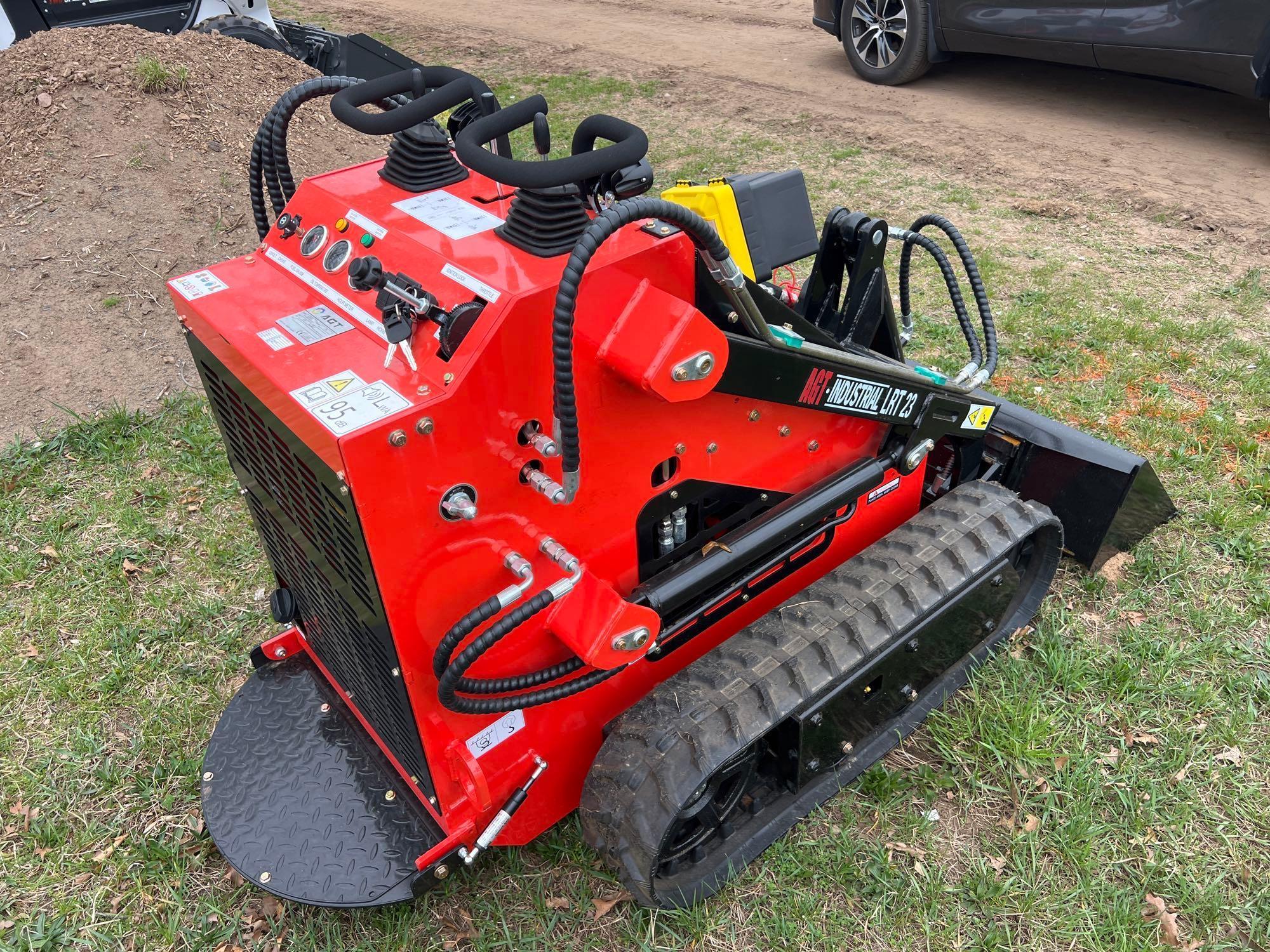 NEW AGROTK LRT23 MINI TRACK LOADER... SN-0661 powered by Briggs & Stratton gas engine, 23HP, rubber