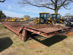 1995 TRAILEZE 45 TON EQUIPMENT TRAILER SN:009737...equipped with 45 ton capacity, winch, air ride