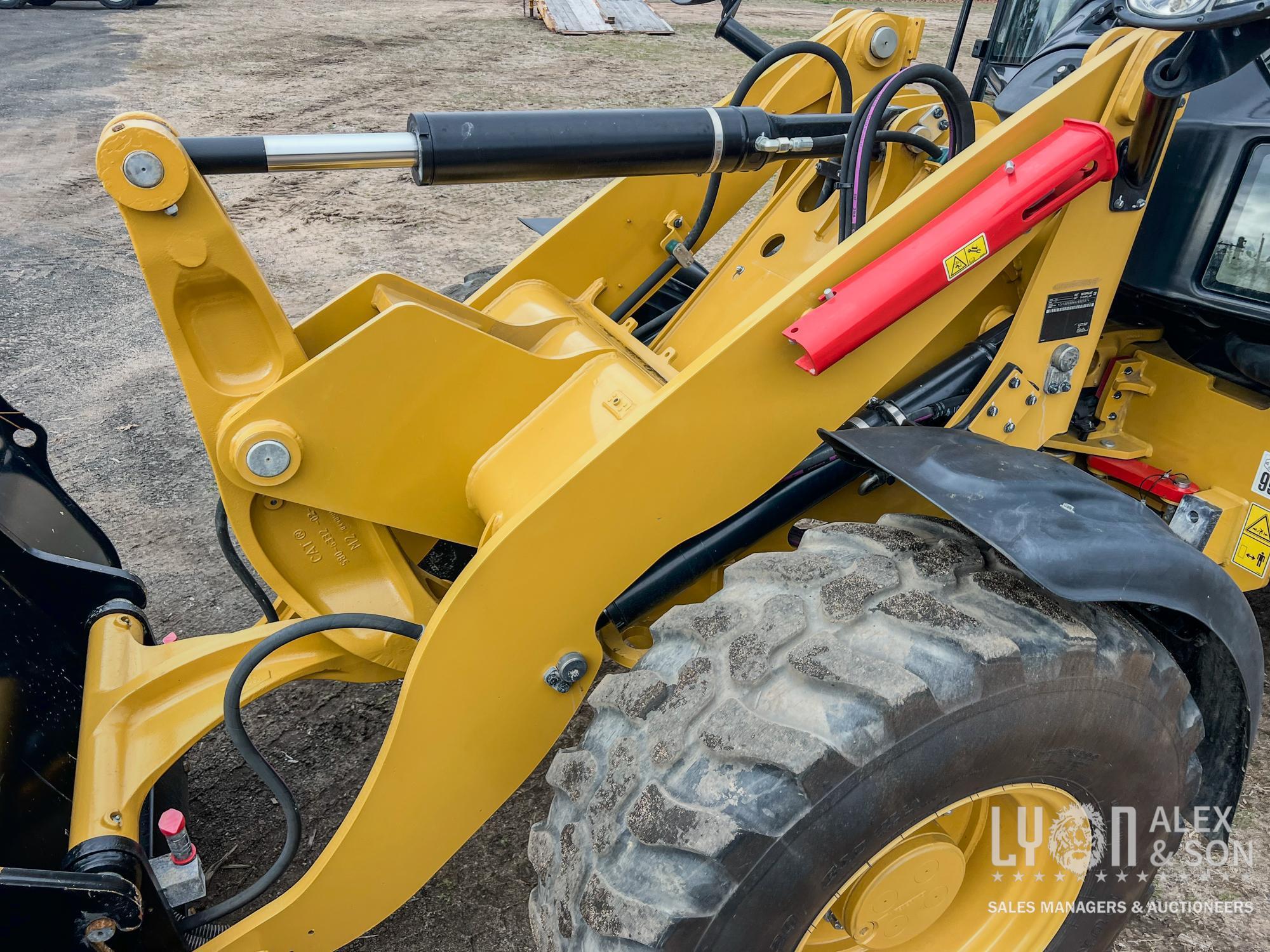 2023 CAT 908 RUBBER TIRED LOADER SN:HZ800307 powered by Cat diesel engine, equipped with EROPS, air,