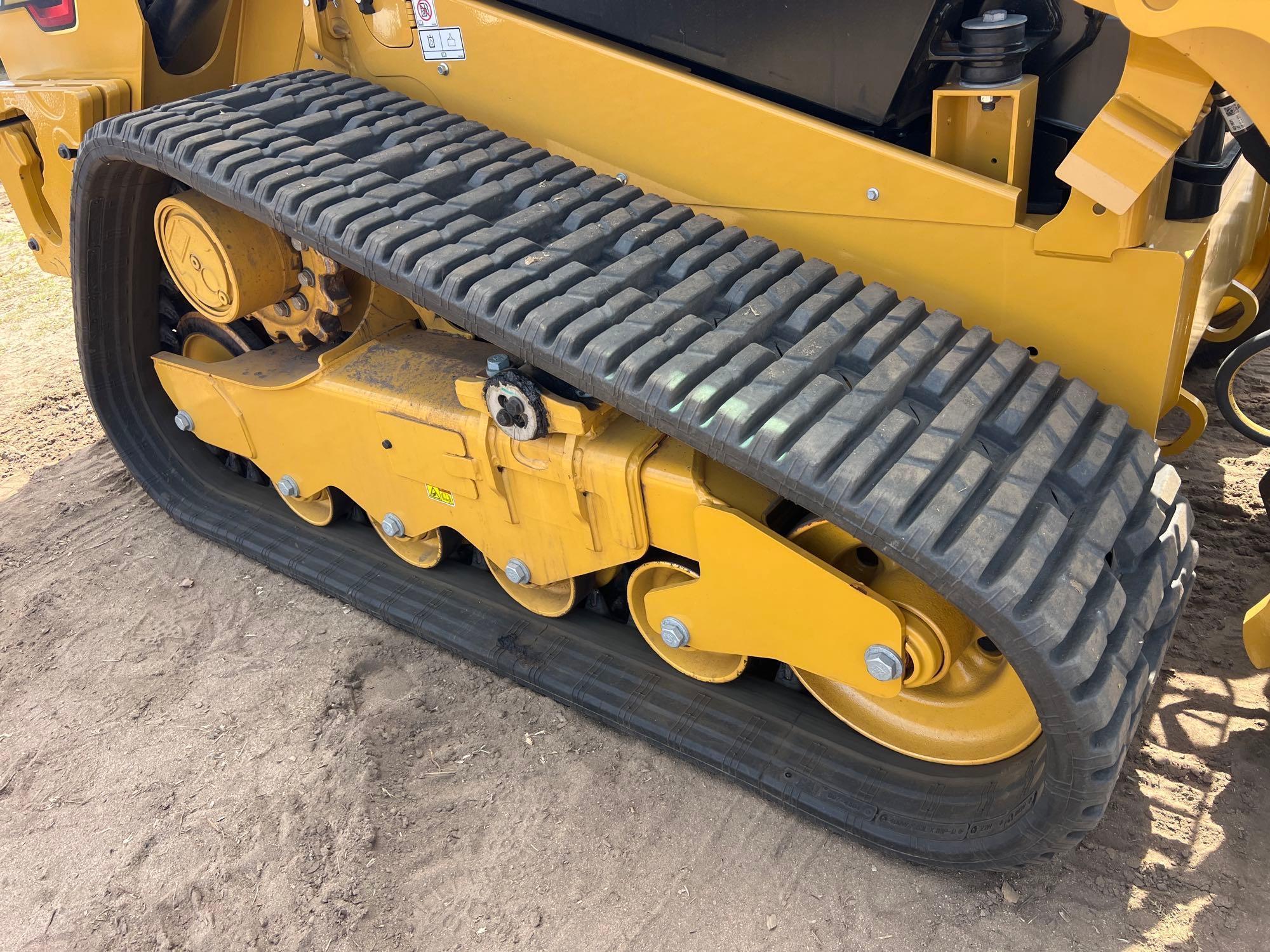 2023 CAT 259D3 RUBBER TRACKED SKID STEER SN-927034 powered by Cat C3.3B DIT EPA Tier 4F diesel