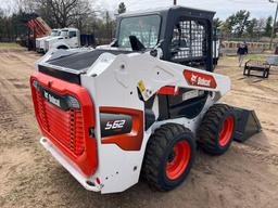 2023 BOBCAT S62 SKID STEER... SN-20246 powered by diesel engine, equipped with rollcage, auxiliary