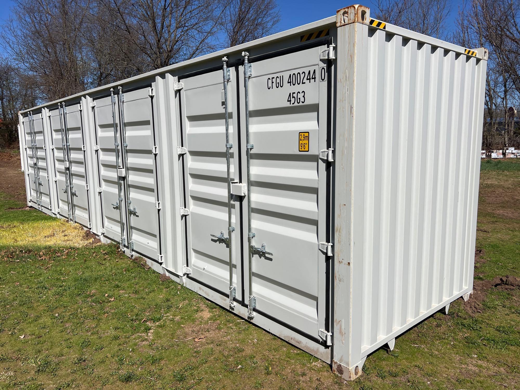 NEW 40FT. HIGH CUBE CONTAINER MULTI-USE CONTAINER U-CFGU...4002440 45G3 Details: Four Side Open Door