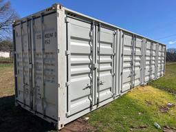 NEW 40FT. HIGH CUBE CONTAINER MULTI-USE CONTAINER U-CFGU...4002440 45G3 Details: Four Side Open Door