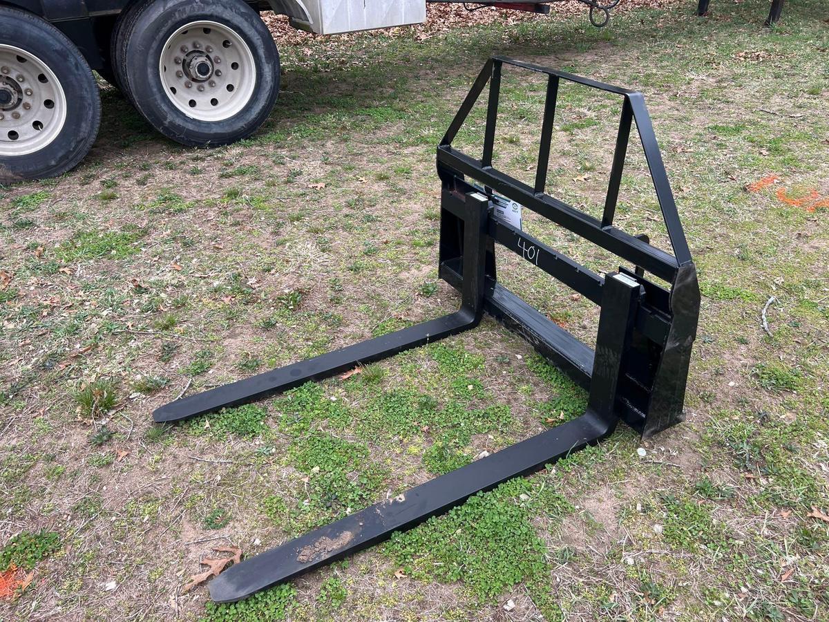 NEW MOWER KING SA FORKS SKID STEER ATTACHMENT