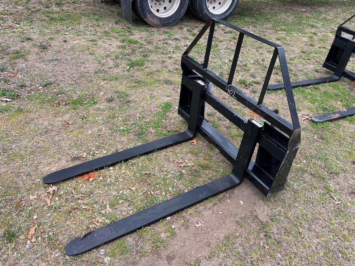 NEW MOWER KING SA FORKS SKID STEER ATTACHMENT