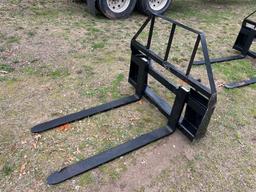 NEW MOWER KING SA FORKS SKID STEER ATTACHMENT