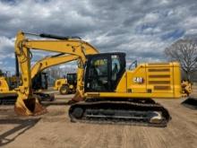 2022 CAT 320 2D HYDRAULIC EXCAVATOR SN:MYK10325 powered by Cat diesel engine, equipped with Cab,