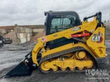 2023 CAT 259D3 RUBBER TRACKED SKID STEER powered by Cat C3.3B DIT EPA Tier 4F diesel engine, 74.3hp,