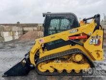 2023 CAT 259D3 RUBBER TRACKED SKID STEER powered by Cat C3.3B DIT EPA Tier 4F diesel engine, 74.3hp,