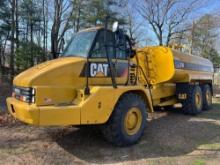 2008 CAT 730 WATER TRUCK SN:1M01965 6x6, powered by Cat diesel engine, equipped with Cab, Ground
