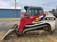 2018 TAKEUCHI TL6CR RUBBER TRACKED SKID STEER SN:406000196 powered by diesel engine, equipped with