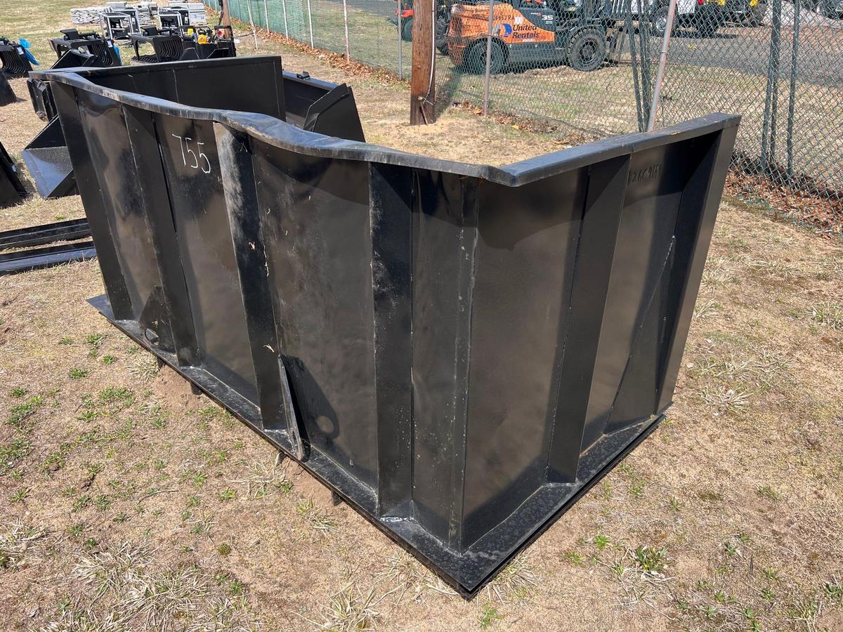 NEW 4 YARD DEBRIS BOX SCRAP RECYCLING EQUIPMENT