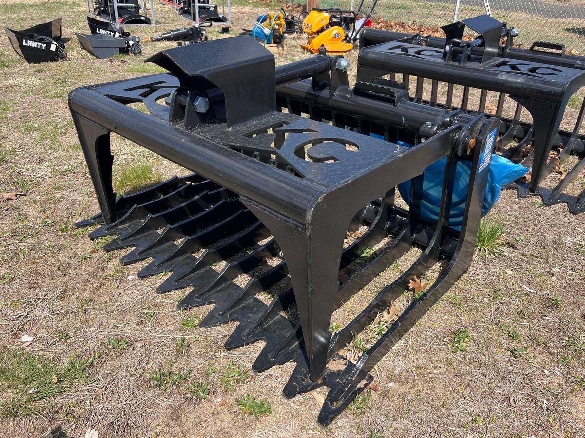 NEW 48IN. SKELETON GRAPPLE SKID STEER ATTACHMENT