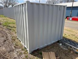 NEW 8FT. CONTAINER With 1 Door & 1 Window.