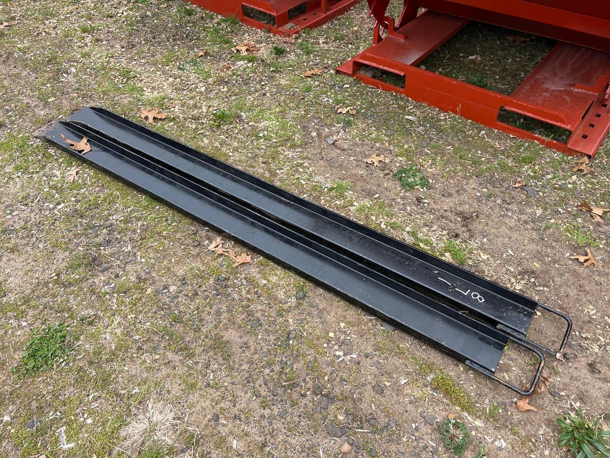 NEW 84IN. FORK EXTENSION SKID STEER ATTACHMENT