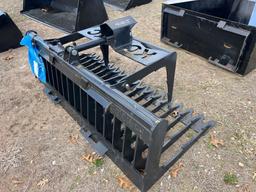 NEW 76IN. SKELETON GRAPPLE BUCKET SKID STEER ATTACHMENT