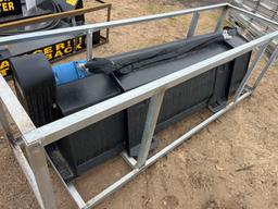 NEW TRENCH BACKFILLER SKID STEER ATTACHMENT