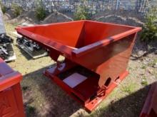 NEW 1.5 CUBIC YARD SELF DUMPING HOPPER SCRAP RECYCLING EQUIPMENT 4,000lb capacity.