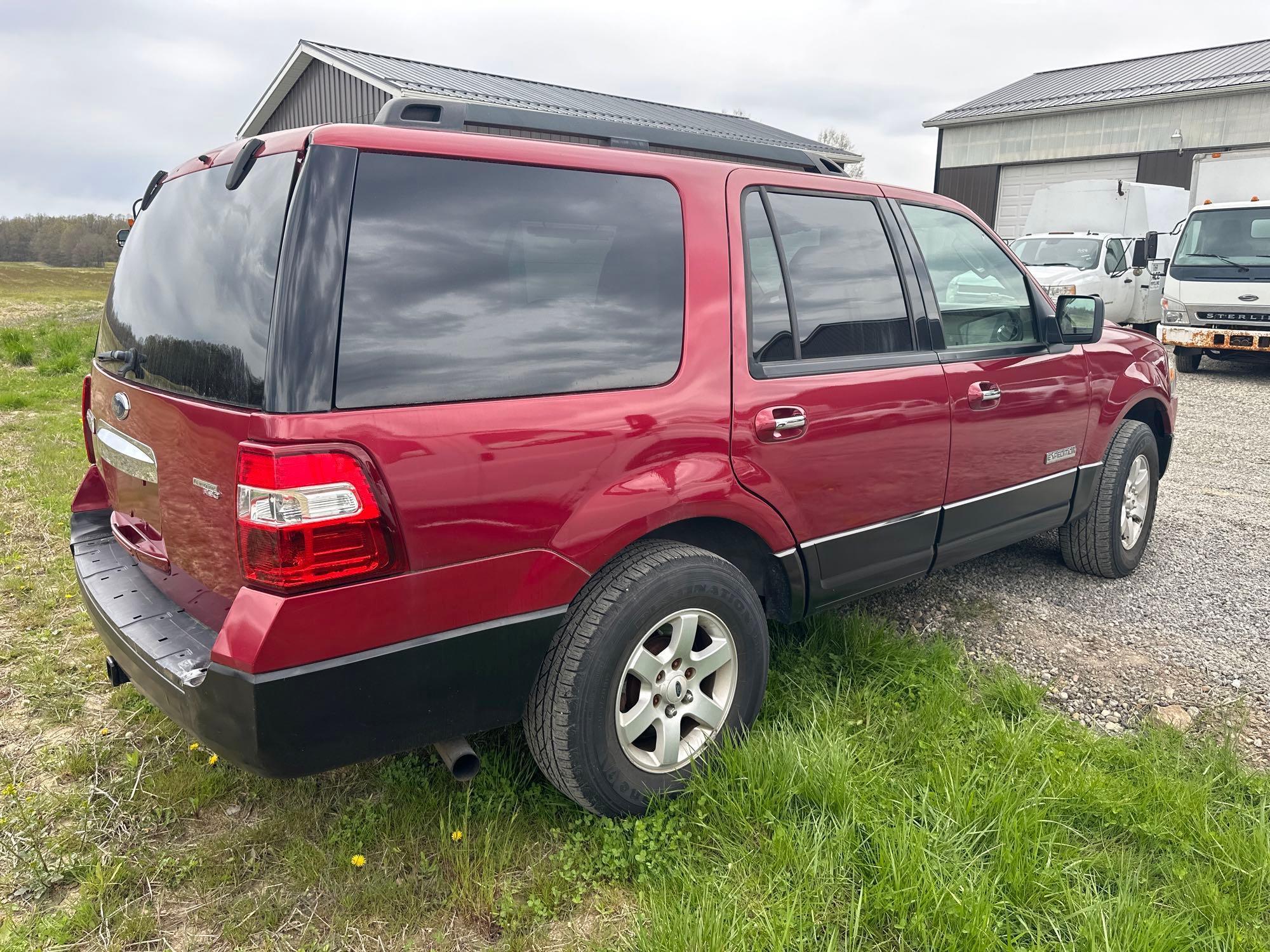 2007 FORD EXPEDITION SPORT UTILITY VEHICLE VIN; 1FMFU16507LA878294x4, powered by V8 gas engine,