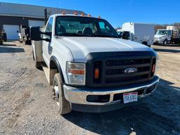 2008 FORD F350XL UTILITY TRUCK VN:1FDWF37Y58ED29549 4x4, powered by 5.6 liter Triton V10 gas engine,