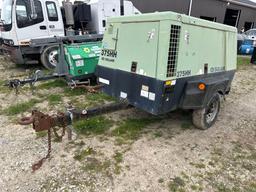 2011 SULLAIR 375HH AIR COMPRESSOR SN:201106240045 powered by John Deere diesel engine, equipped with