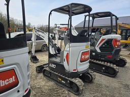 2023 BOBCAT E20 HYDRAULIC EXCAVATOR SN-G11563 powered by diesel engine, equipped with OROPS, front