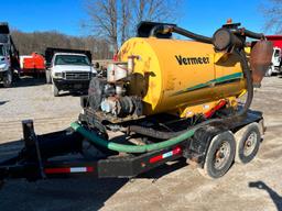 VERMEER V750 VACUUM EXCAVATOR SN; 1007895 powered by Predator gas engine, equipped with 750 gallon