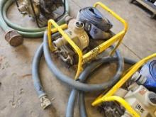 WACKER NEUSON 2IN. TRASH PUMP W/ SUCTION, DISCHARGE HOSE SUPPORT EQUIPMENT