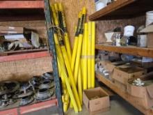 QTY OF GAS LINE MARKERS SUPPORT EQUIPMENT