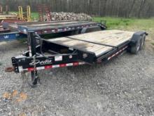 2022 DELTA TAGALONG TRAILER VN:056295 equipped with 7 ton capacity, tilt top, tandem axle. BILL OF